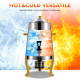 3.5 Gallon Hot Beverage Dispenser Stainless Steel Coffee Urn with Two Heating Methods Hot Drinks Dispenser for Milk Coffee Tea